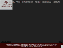 Tablet Screenshot of haciendareallanogalera.com